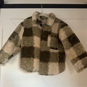 Kids Zara Sherpa Jacket